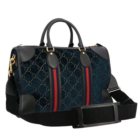 blue gucci bag men